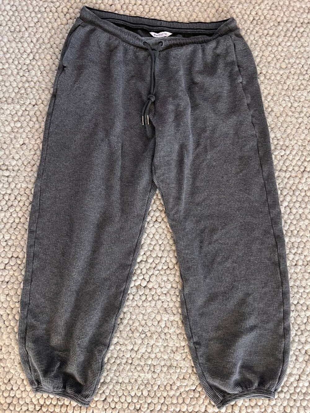 New Athleta Waffle Jogger XL TALL gray